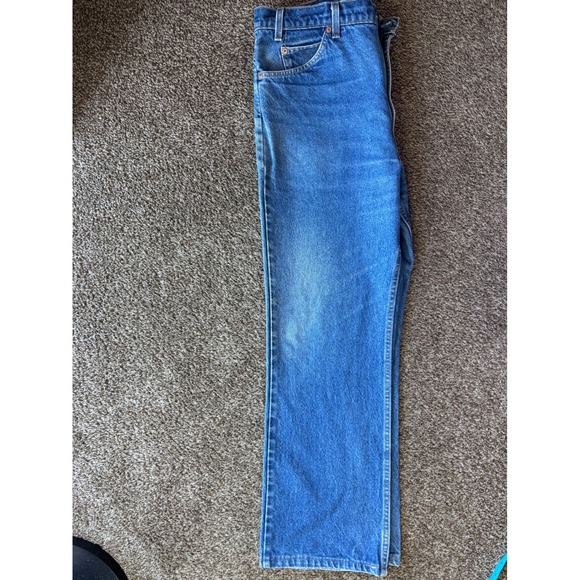 Vintage Levis 517 Orange Tab Jeans Mens 40x34 Made in USA Medium Wash Bootcut - Picture 13 of 14